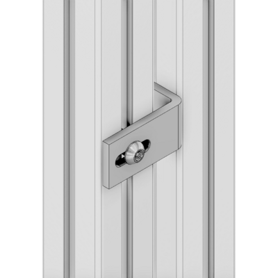 41-420-2 MODULAR SOLUTIONS ALUMINUM BRACKET GUARD UNIT FIXING ANGLE WITH SAFETY TORX BOLTS (RECOMMEND TOOL #23-100-0)
